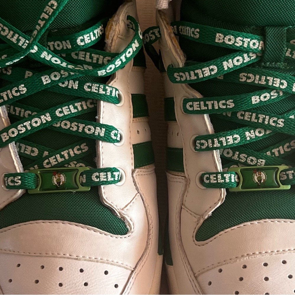 adidas Celtics High-Top Sneakers - Green and White 2012* NWOT* - Picture 6 of 14